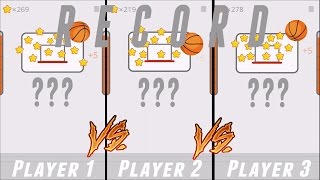 Ketchapp Basketball GamePlay World Record HD [upl. by Ullyot605]