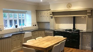 Farrow and Ball London Stone Modern Eggshell Kitchen Hand Painted Wow [upl. by Gualtiero852]