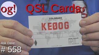 QSL Cards 558 [upl. by Nivart]