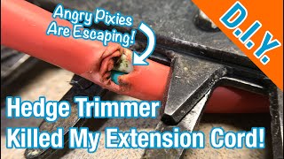 How To Repair A Damaged Electrical Cord Safely [upl. by Pomfrey]