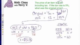 How to Find Original Price Tax 1 [upl. by Timothea]