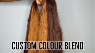 Blending colour 30 and 33  DIY custom colour blend tutorial [upl. by Alexandro727]