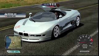 BMW NAZCA C2 RACE  Top Speed Test Drive [upl. by Lisle640]