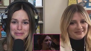 Mischa Barton and Rachel Bilson IN TEARS Watching Marissas Death on The OC [upl. by Ardnahsal]