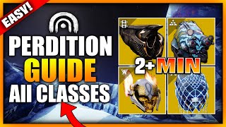 Perdition LEGEND Lost sector TODAY  All Classes GUIDE  03202024 [upl. by Arved]