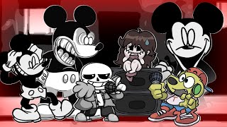 Friday Night Funkin but MICKEY MOUSE GOES INSANE FNF Mods 76 [upl. by Stretch]