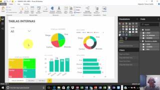 CREAR UN CONTROL DE FILTRO DESPLEGABLE EN POWER BI DESKTOP [upl. by Asina633]