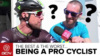 The Best And Worst Things About Being A Pro Cyclist [upl. by Reyam170]