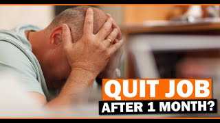 Quit job you just started [upl. by Junia]