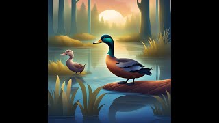 Wetland Animals Song  Learn About Ducks Herons and Beavers  Kids Learning Video [upl. by Ylrebmic]