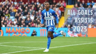 Ansu Fati  All Goals amp Assists for Brighton in 2023 [upl. by Shel]