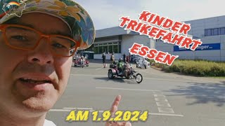 Kinder Trikefahrt 2024 in Essen I Interviews [upl. by Stutzman650]