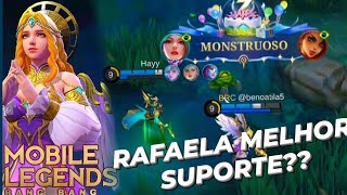 RAFAELA SUPER KILL E CURA 100 SUPORTE Rafaela best build 2024 [upl. by Orlanta732]