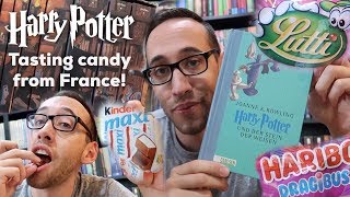 UNBOXING HARRY POTTER GERMAN amp FRENCH SPECIAL EDITION plus TASTING CANDY FROM FRANCE [upl. by Aliek]