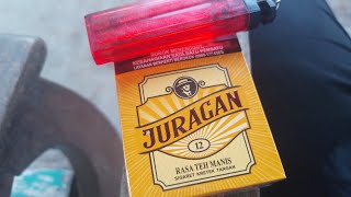 review rokok enak murah harga 10 ribu JURAGAN TEH MANIS [upl. by Anoirtac]