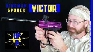 Kingman Spyder Victor review  UserFriendly Paintball [upl. by Aisemaj946]