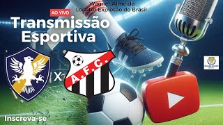 Retro x Anápolis Campeonato Brasileiro Série D Transmissão com Emoção e Vibração [upl. by Milissent]