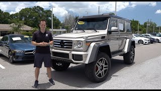 Is the Mercedes Benz G550 4x4 Squared a GWagen thats WORTH the price [upl. by Alohs368]