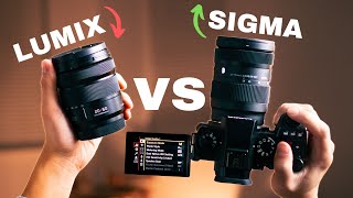 Sigma 2870 vs Panasonic S 2060 Review  Best First Kit Lens Lumix s5ii s5iix s5 [upl. by Marjana]