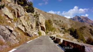 Col de la Cayolle Barcelonnette  FR  T205840 [upl. by Donegan]