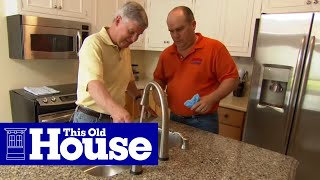 How to Install the Plumbing for a Kitchen Sink  This Old House [upl. by Dorothy]