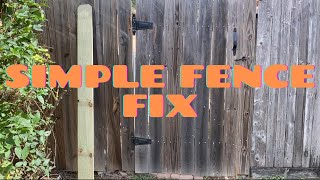 Fixing a Fence Door 🚪 [upl. by Conners]