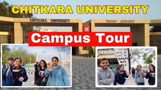 Chitkara University Campus Tour  Students Review  You Must Watch😍 [upl. by Eissirhc]