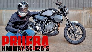 HANWAY SC 125 S 🏍 Prueba  Test  Review  Caballero Motorista [upl. by Angus]