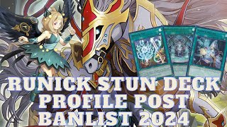 Deck Profile Runick Stun Diciembre 2023  Adaptando el Stun para la Banlist de 2024 [upl. by Trebmer862]