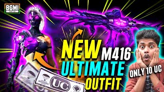 LUCKIEST 10 UC SHADOW KAMI M416 CRATE OPENING😍 BGMI new 30 update  Faroff [upl. by Haldan231]