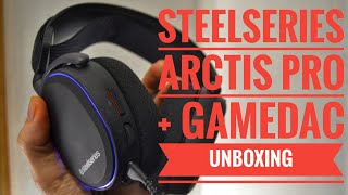 SteelSeries Arctis Pro  GameDAC Unboxing  HighFidelity SteelSeries audio [upl. by Ahseym]