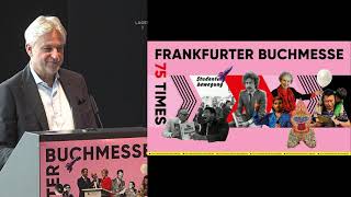 Vorschaupressekonferenz zur Frankfurter Buchmesse 2023  fbm23 [upl. by Awuhsoj]