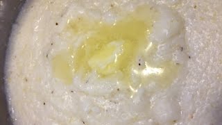 How to Cook Grits  The best most perfect creamy Southern grits [upl. by Attennek626]