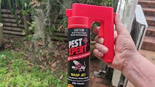 Bunnings Pest XPert Long Range Wasp Spray [upl. by Lyle911]