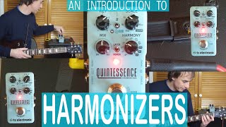 An Introduction To Harmonizer Pedals For Guitarists TC Electronic Quintessence [upl. by Danas]