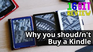 Why You Shouldnt Buy a Kindle  16BitReview [upl. by Orazal336]