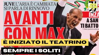 ALLUCINANTE E iniziata la campagna mediatica pro Allegri SVEGLIA [upl. by Adnalay]