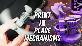 9 Satisfying 3D Print TimeLapses Of Mechanisms Ender 3 and Kingroon KP3S 3D Printer [upl. by Hirza]