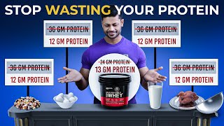 BEST WAY TO USE PROTEIN SOURCES  STOP WASTING YOUR PROTEIN  gym health fitness [upl. by Karrie]