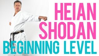 Heian Shodan  Beginning Level  Shotokan Kata by Sensei Soon Pretorius Former JKA World Champion [upl. by Laurena]