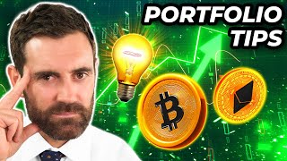 Crypto Portfolio 101 Beginner Tips For MAX Gains 📈 [upl. by Antonie819]