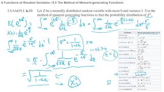 w12 ch 65 Functions of Random Variables [upl. by Hermine]