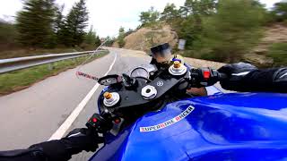 The Pure Sound Of Yamaha R6 With Quickshifter [upl. by Yedoc]