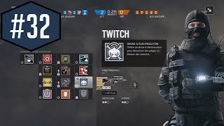 Rainbow Six Siege  Route du Grade Max 32  Gameplay Classé Multijoueur FR PS4 [upl. by Naik755]