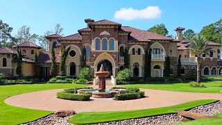 Palatial Texas Mansion Comes With Three Pools and Its Own Golf Course [upl. by Mayne]