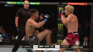 Paddy Pimblett vs Jordan Leavitt FREE FIGHT UFC 282 [upl. by Celin]