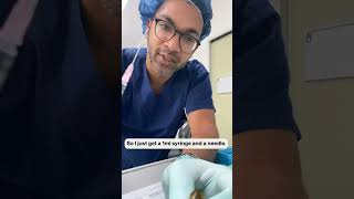 How to make a Lignocaine with 1200000 adrenaline mixture  anesthesiology nurse lignocaine [upl. by Shanks]