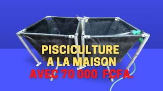 Pisciculture à la maison voici comment commencer avec 70000 FRS 1 [upl. by Yeliak]