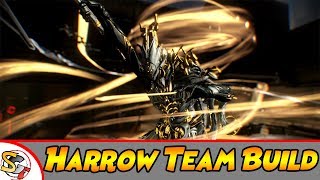 Warframe Harrow Team Crit Build Support Build [upl. by Nerra]