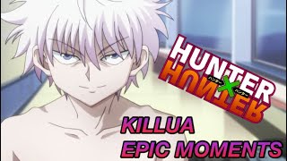 Epic killua zoldyck moments [upl. by Annasiul]